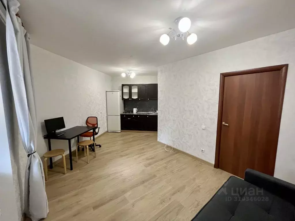 Студия Санкт-Петербург ул. Оптиков, 38к1 (28.0 м) - Фото 0