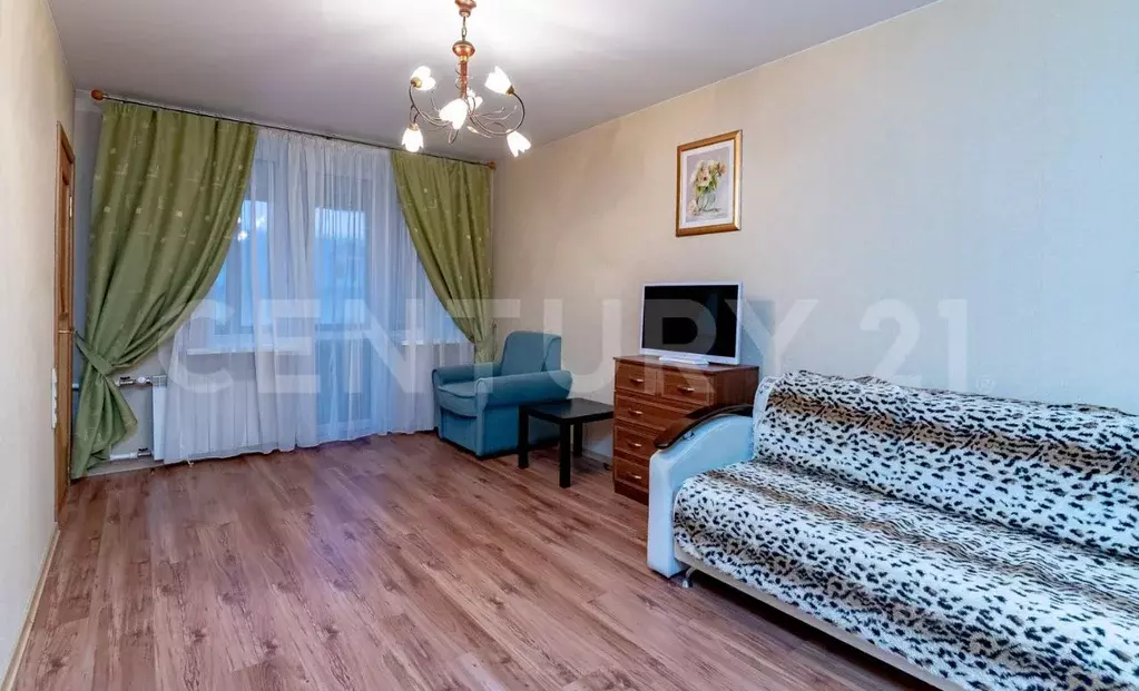 1-к кв. Санкт-Петербург ул. Пограничника Гарькавого, 10К1 (34.6 м) - Фото 1