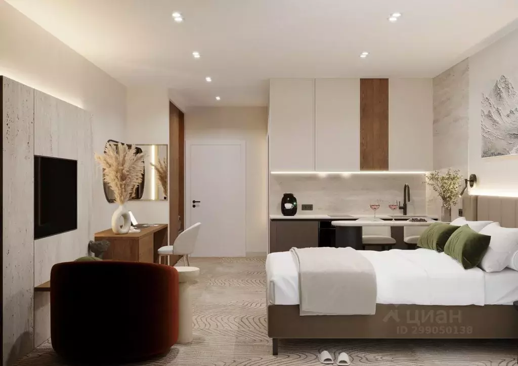 Студия Карачаево-Черкесия, Зеленчукский район, с. Архыз  (32.85 м) - Фото 2