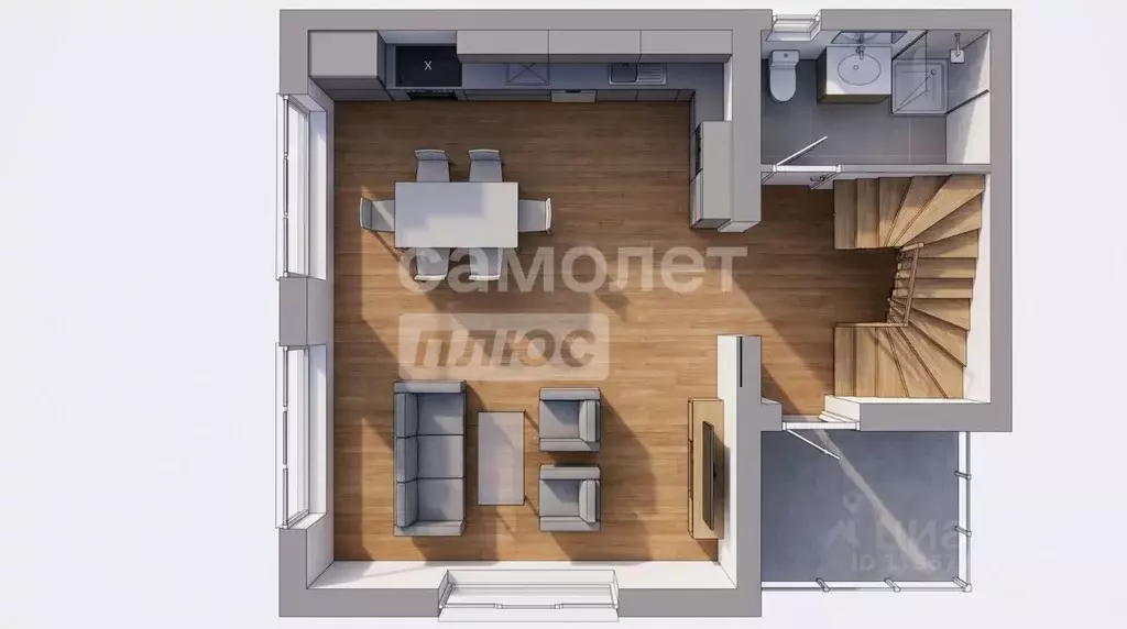 Таунхаус в Приморский край, Владивостокский городской округ, пос. ... - Фото 2