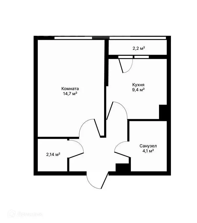 Продаётся 1-к квартира, 34.5 м - Фото 0