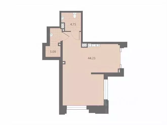 Помещение свободного назначения в Санкт-Петербург № 54 муниципальный ... - Фото 1