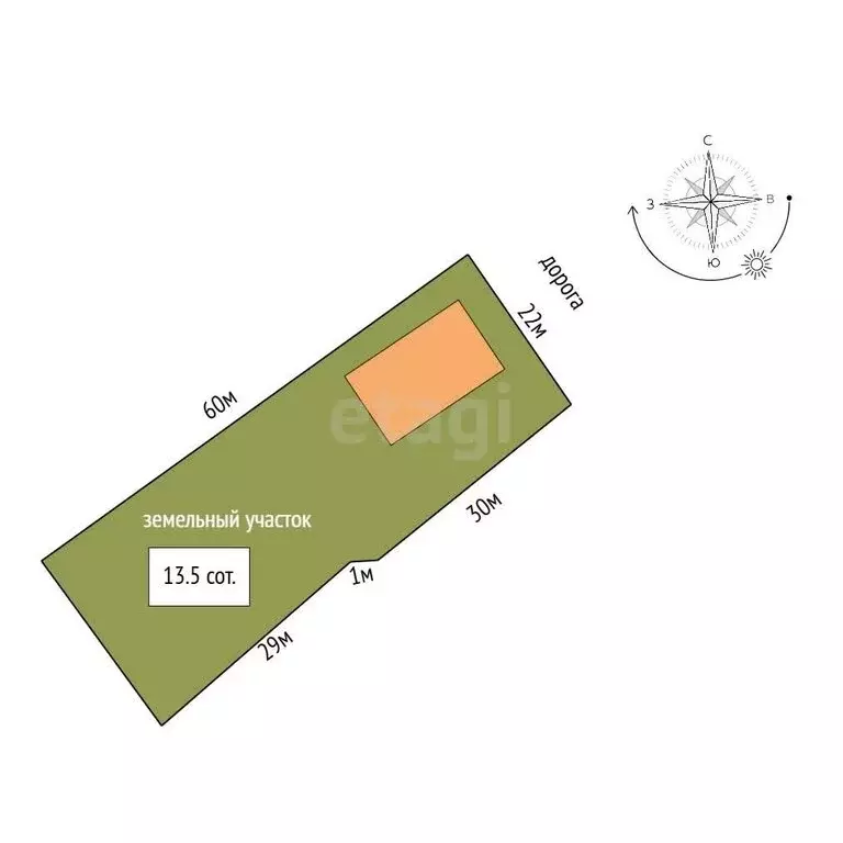 Дом в Тамбов, улица Карла Маркса (48.4 м) - Фото 0