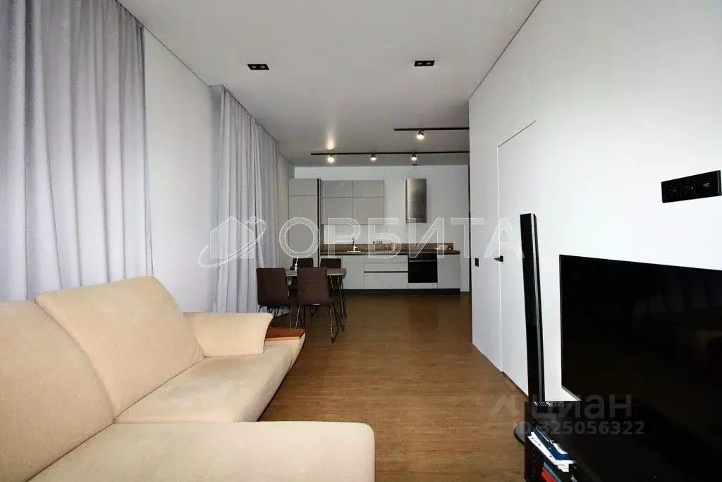 1-к кв. Тюменская область, Тюмень ул. Сакко, 24 (66.0 м) - Фото 1