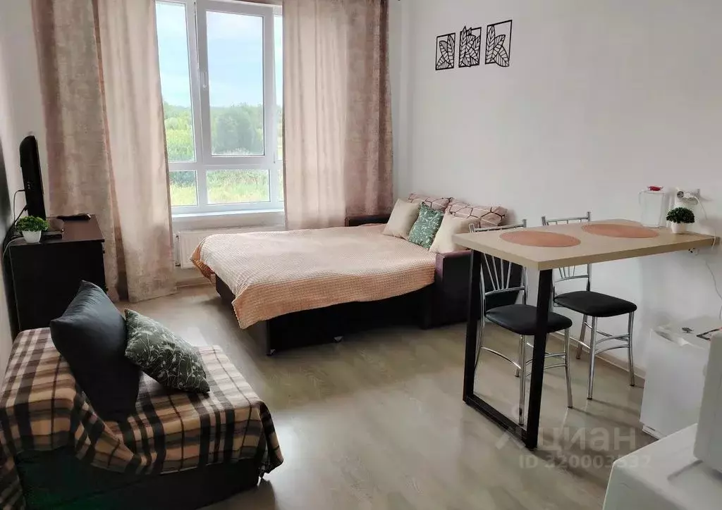 Студия Тверская область, Тверь ул. Левитана, 95А (22.0 м) - Фото 1