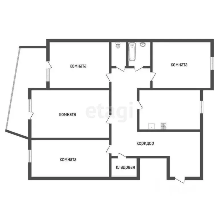 4-к кв. Воронежская область, Воронеж ул. Свободы, 10 (115.4 м) - Фото 2