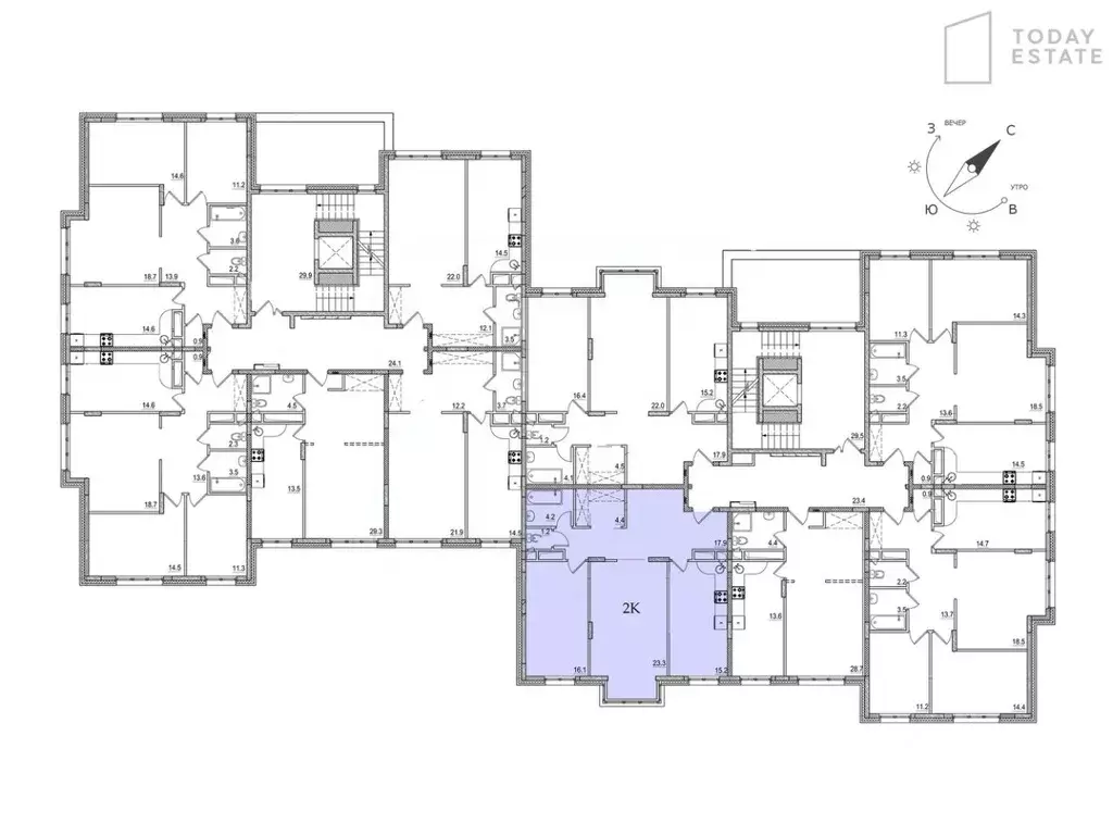 2-к кв. Московская область, Мытищи городской округ, д. Болтино ул. ... - Фото 2