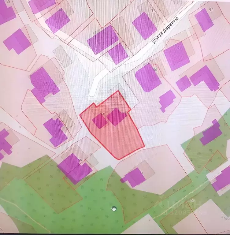 Участок в Пензенская область, Пенза ул. Дарвина (6.64 сот.) - Фото 1