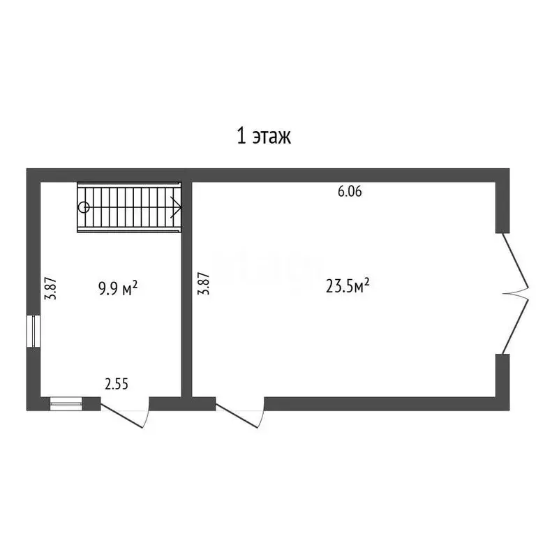 Дом в деревня Урусово, улица Дружбы (64.6 м) - Фото 1