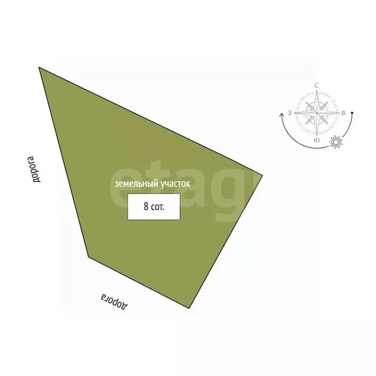 Участок в Москва Акулово СНТ, 3 (8.0 сот.) - Фото 2