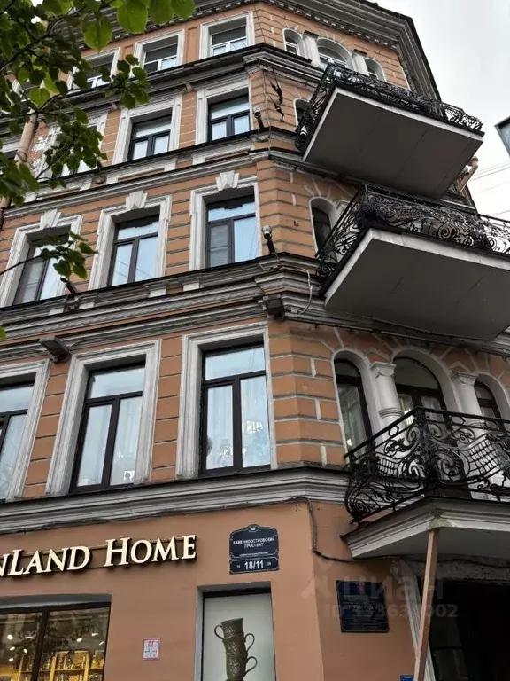 4-к кв. Санкт-Петербург Каменноостровский просп., 18 (76.1 м) - Фото 1