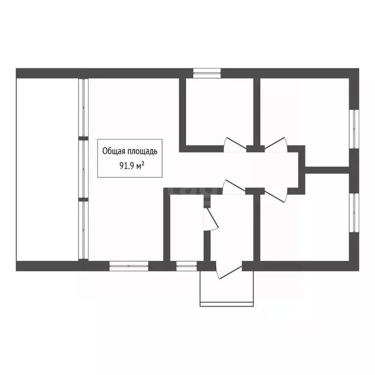 Дом в Новосибирская область, Коченево рп  (92 м) - Фото 1