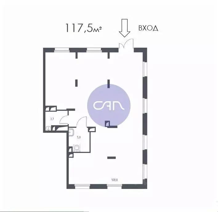Помещение свободного назначения в Московская область, Люберцы Зенино ... - Фото 2