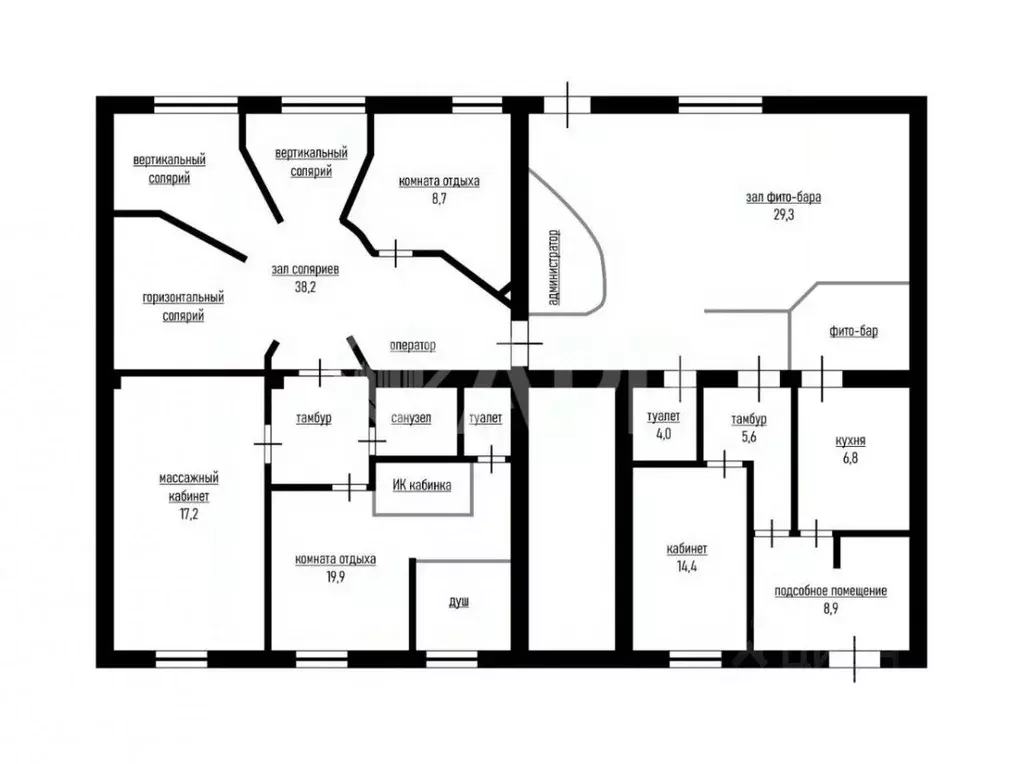 Торговая площадь в Краснодарский край, Краснодар ул. Имени Тургенева, ... - Фото 2