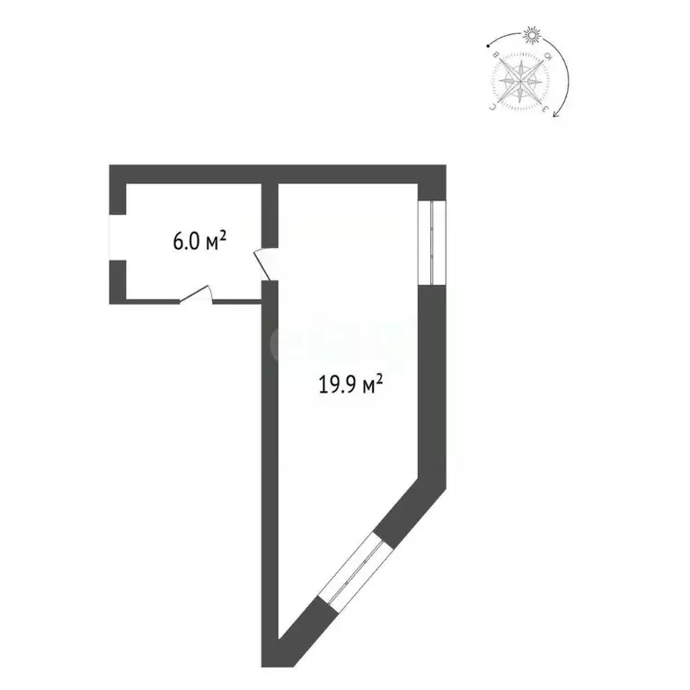 Офис в Тюменская область, Тюмень ул. Монтажников, 1/4 (20 м) - Фото 1