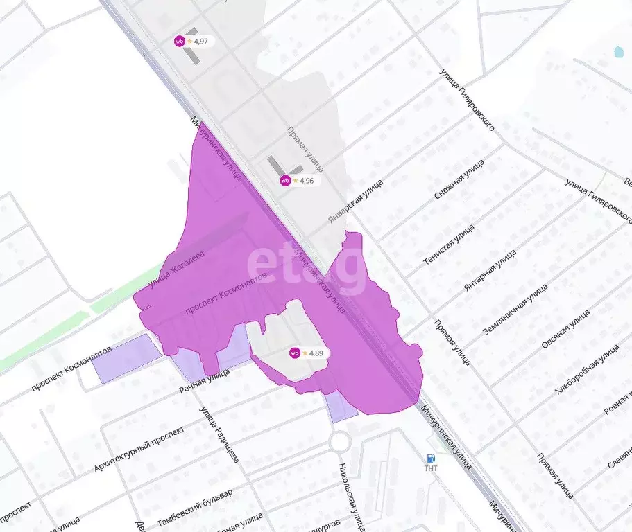 Помещение свободного назначения в Тамбовская область, Тамбовский ... - Фото 1