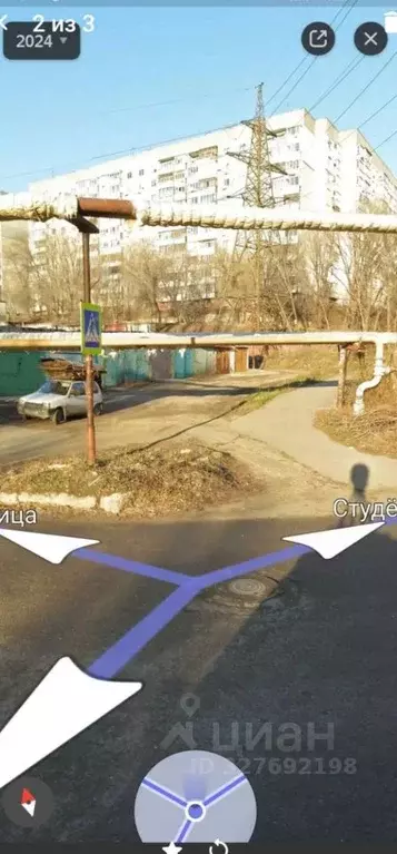 Гараж в Саратовская область, Саратов Бульварная ул., 9 (18 м) - Фото 2