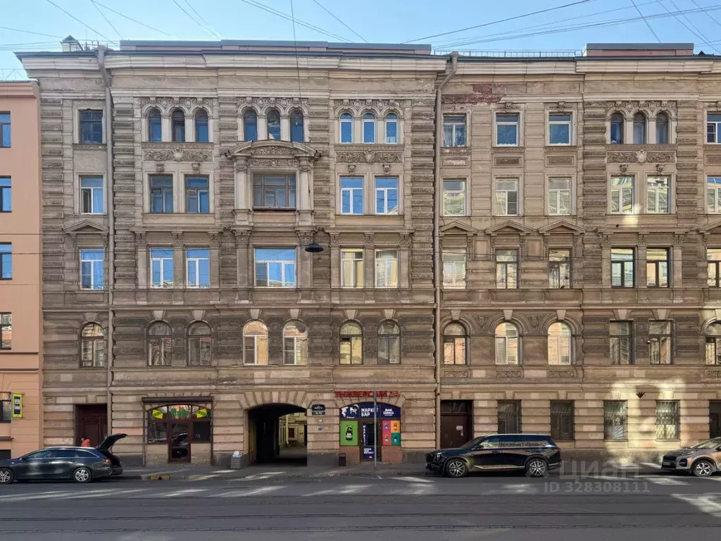 Студия Санкт-Петербург ул. Марата, 70а-70б (18.0 м) - Фото 2