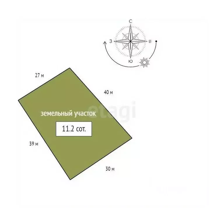 Участок в Красноярский край, Емельяновский муниципальный округ, ... - Фото 2