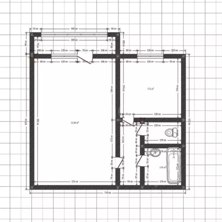 1-к кв. Курганская область, Курган Заозерный жилрайон, 5-й мкр, 11 ... - Фото 2
