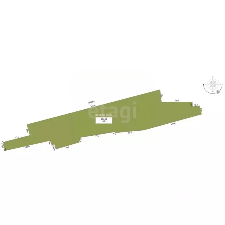 Склад в Краснодарский край, Крымск Линейная ул., 12 (26744 м) - Фото 1