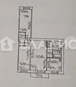 3-к кв. Белгородская область, Белгород Радуга мкр, ул. Шершнева, 13 ... - Фото 2