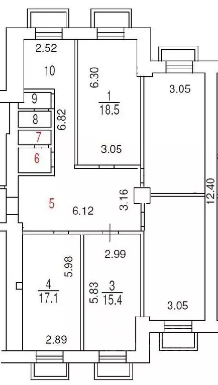 Помещение свободного назначения в Москва ул. Кржижановского, 3 (130 м) - Фото 1