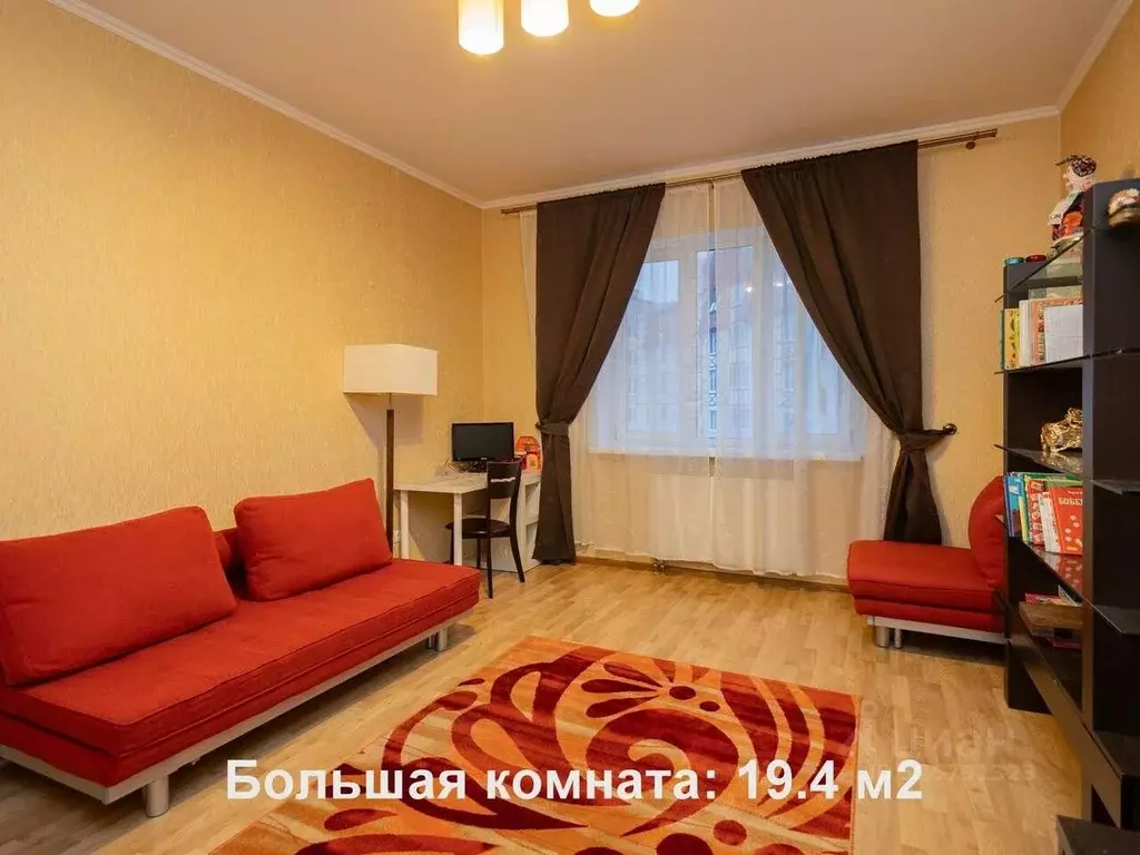 1-к кв. Калининградская область, Зеленоградск ул. Марины Расковой, 21 ... - Фото 1