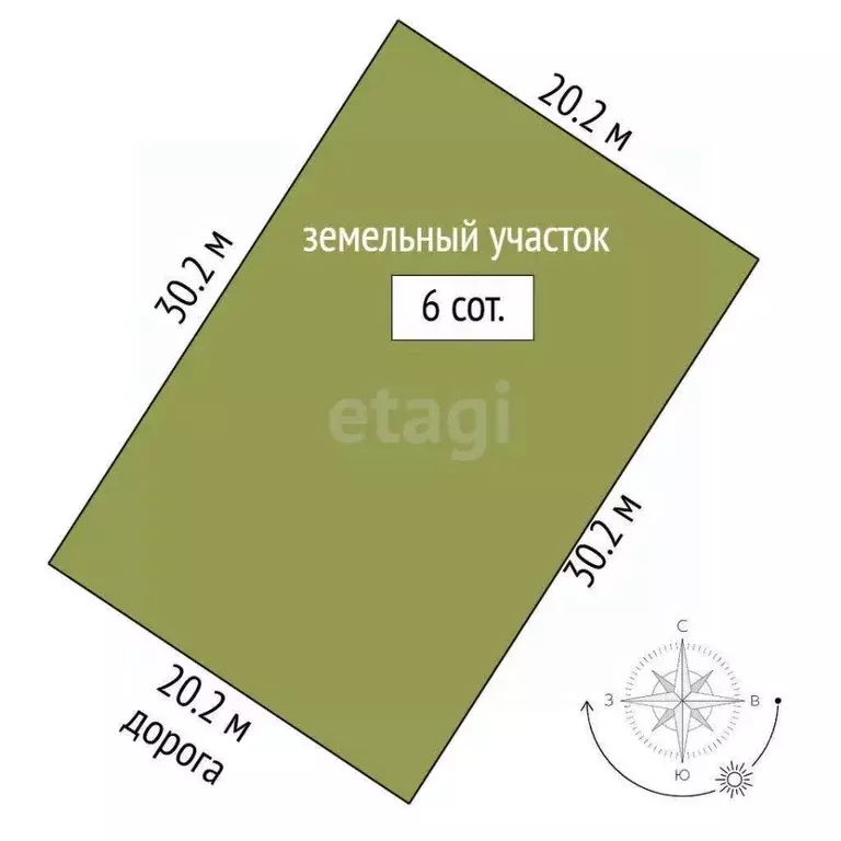 Участок в Крым, Бахчисарай пер. Улаклы (6.0 сот.) - Фото 2