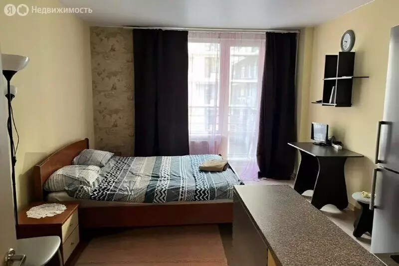 Квартира-студия: Санкт-Петербург, бульвар Александра Грина, 1 (28 м) - Фото 1