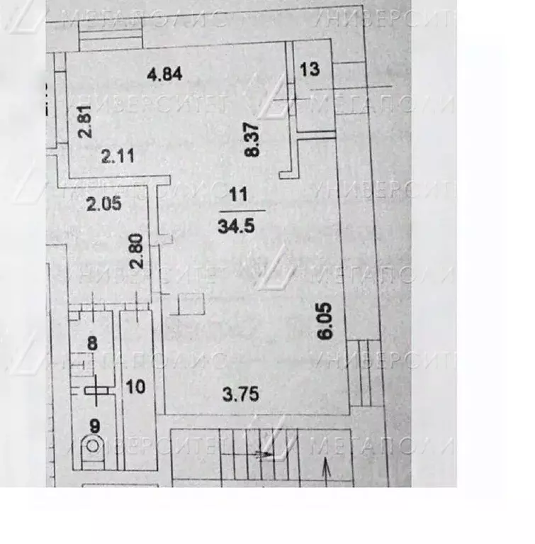 Торговая площадь в Москва Сеславинская ул., 24 (45 м) - Фото 2