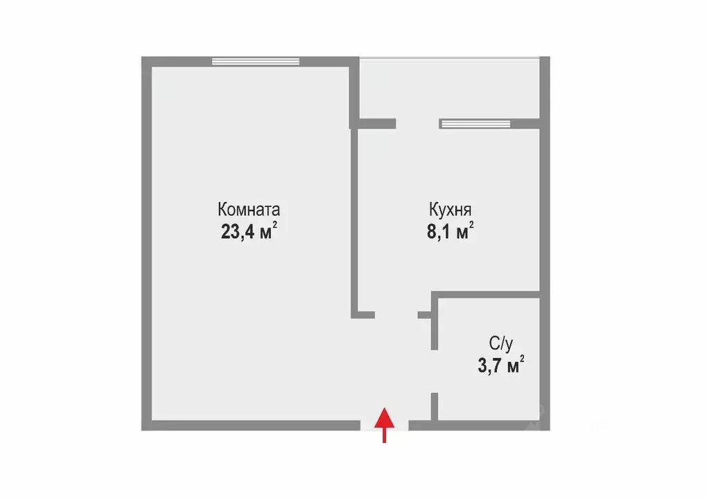 1-к кв. Свердловская область, Березовский ул. Строителей, 4а (35.2 м) - Фото 0