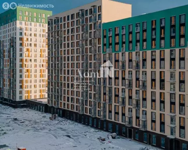 Квартира-студия: деревня Новосаратовка, жилой комплекс Невская Долина ... - Фото 1