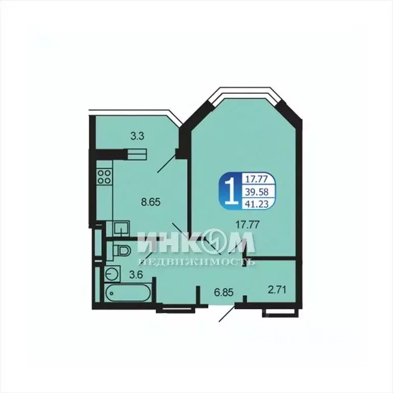 1-к кв. Московская область, Рузский муниципальный округ, Тучково пгт ... - Фото 0