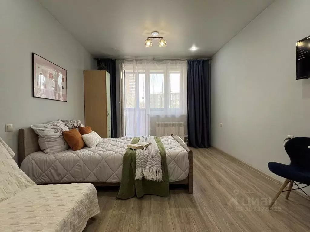1-к кв. Бурятия, Улан-Удэ ул. Смолина, 67 к2 (30.0 м) - Фото 0