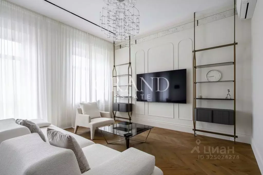 3-к кв. Москва Смоленская наб., 2 (100.0 м) - Фото 1