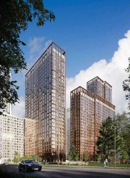 3-к кв. Москва Шелепихинская наб., 40к2 (79.0 м) - Фото 1