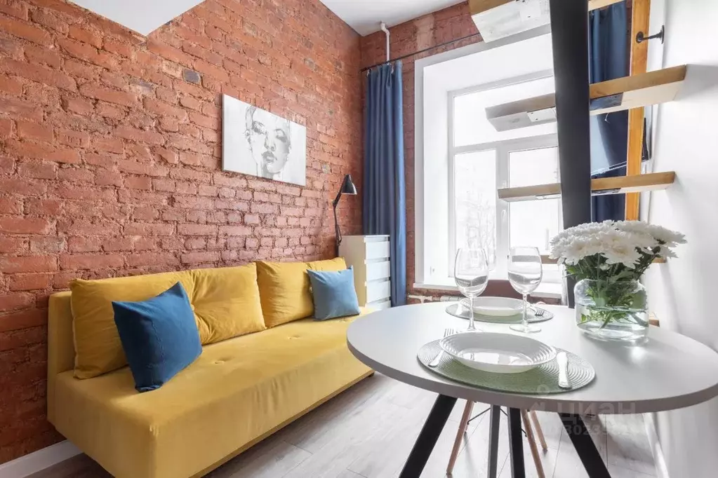Студия Санкт-Петербург ул. Жуковского, 28 (24.0 м) - Фото 0