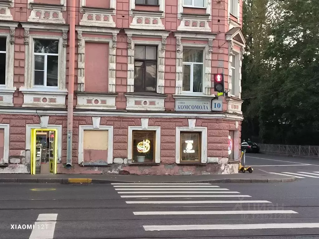 Торговая площадь в Санкт-Петербург ул. Комсомола, 10 (25 м) - Фото 2