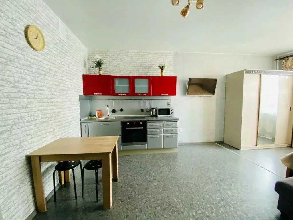 1-к кв. Новосибирская область, Новосибирск ул. Виктора Уса, 4 (34.0 м) - Фото 0