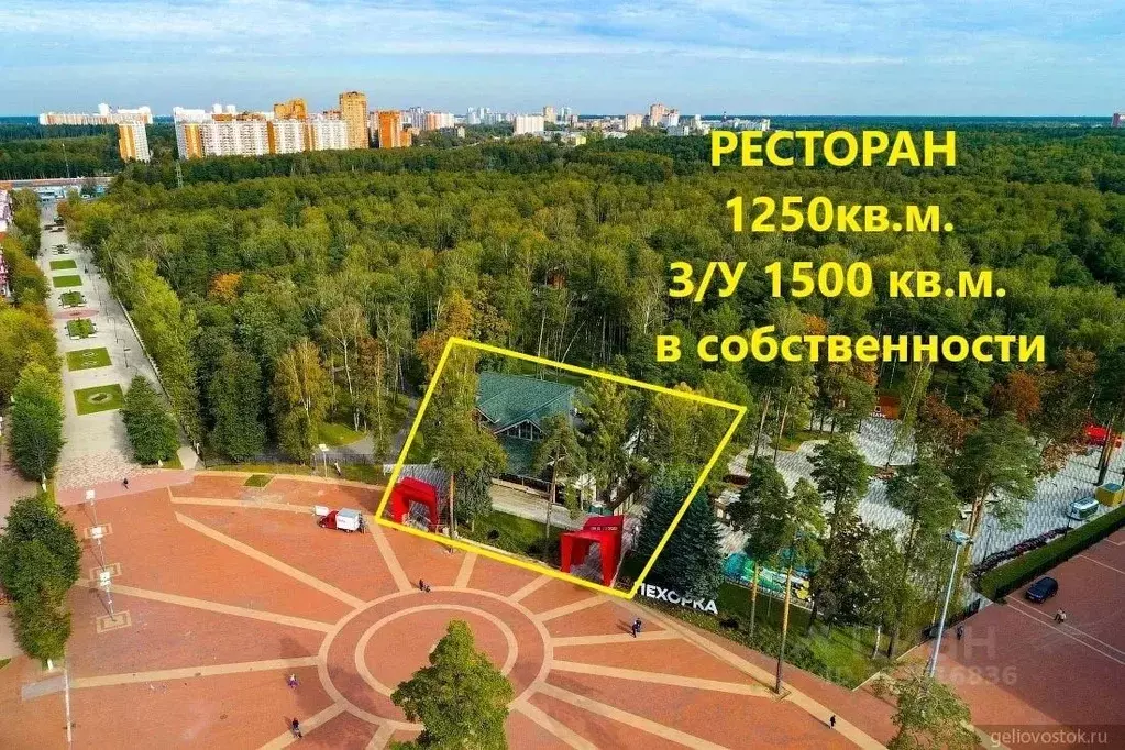 Торговая площадь в Московская область, Балашиха Парковая ул., 4А (1250 ... - Фото 1