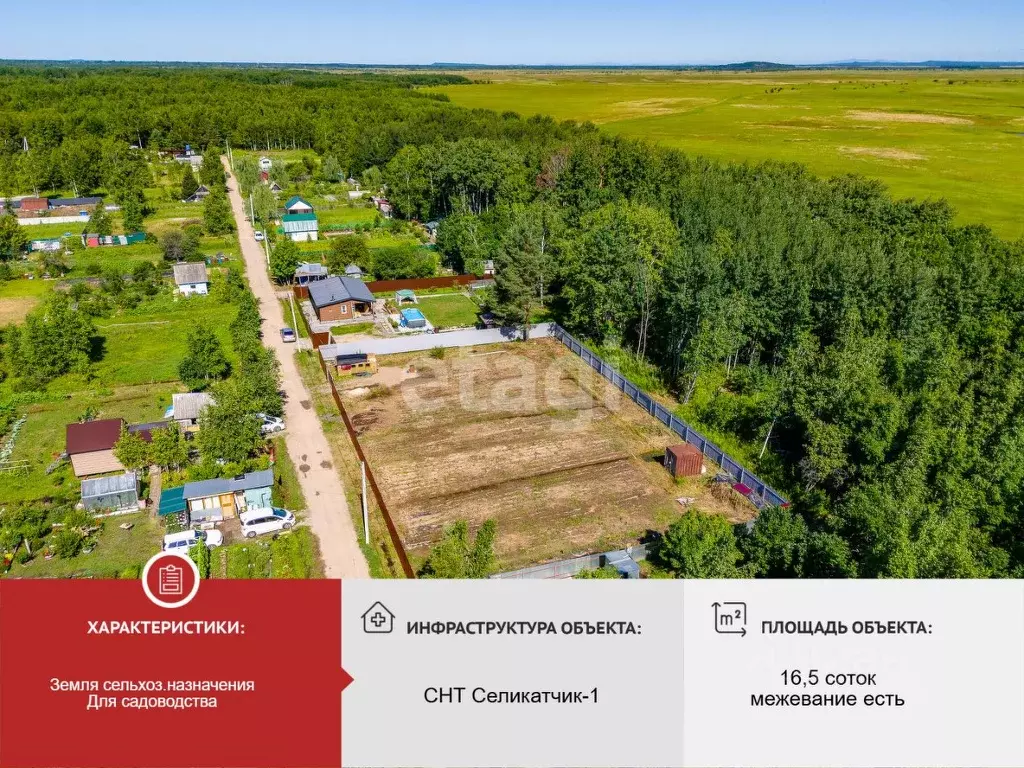 Участок в Еврейская автономная область, Смидовичский район, ... - Фото 0