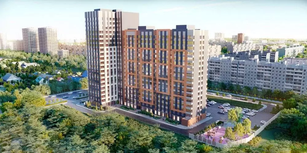 Квартира-студия, 29,6 м, 8/17 эт. - Фото 1