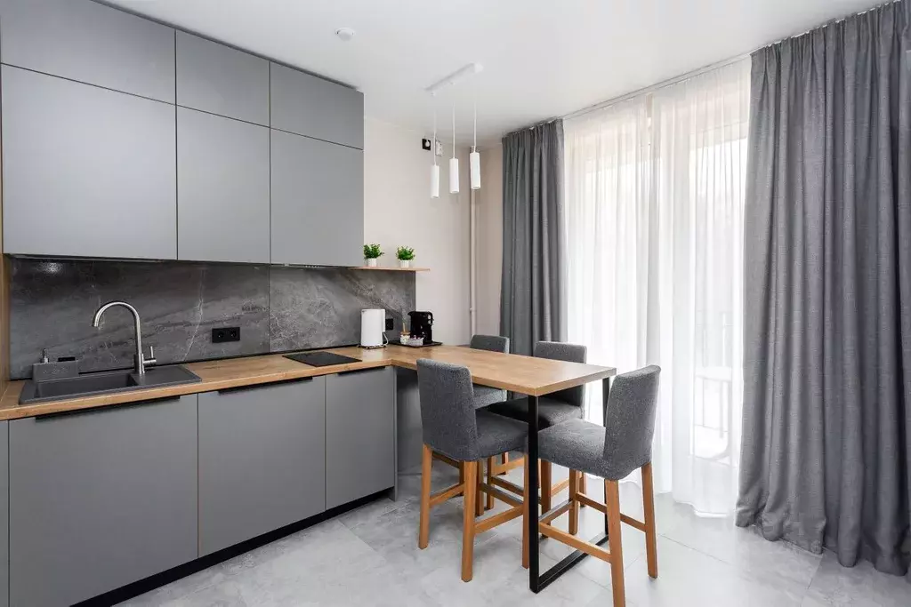 1-к кв. Калининградская область, Зеленоградск ул. Большая Окружная, 4 ... - Фото 2