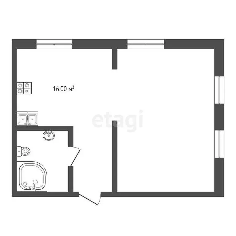 2-комнатная квартира: Сочи, улица Тимирязева, 5Б (60 м) - Фото 0