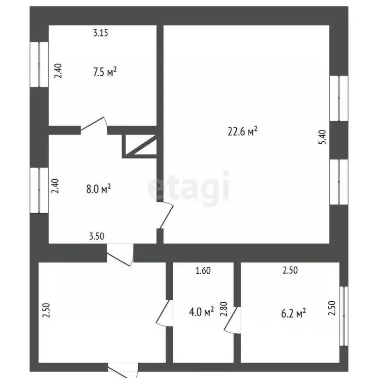 Дом в Крым, Симферопольский район, Николаевское с/пос, с. Тепловка ул. ... - Фото 1