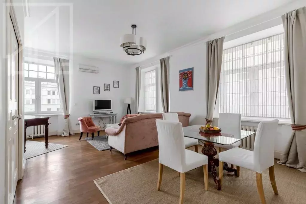 3-к кв. Москва ул. Большая Ордынка, 9/4С1 (75.0 м) - Фото 1
