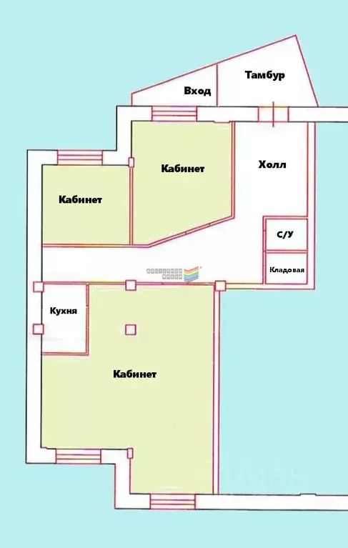 Помещение свободного назначения в Красноярский край, Красноярск ул. ... - Фото 2