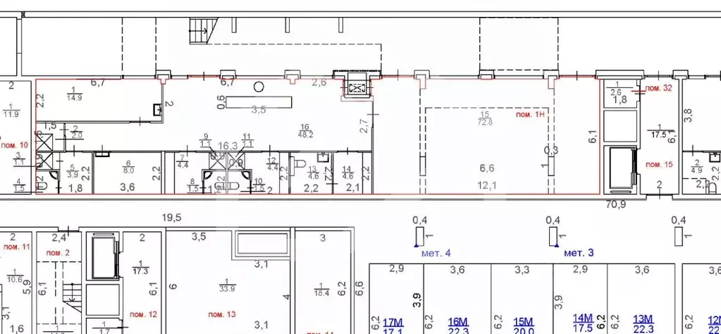 Помещение свободного назначения в Москва ул. Инженера Кнорре, 7к5 (176 ... - Фото 2