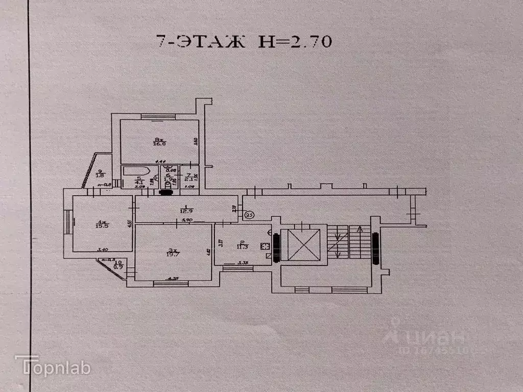 3-к кв. Калининградская область, Калининград ул. Генерала Толстикова, ... - Фото 2